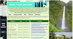 Desktop Screenshot of lets-go-together.com